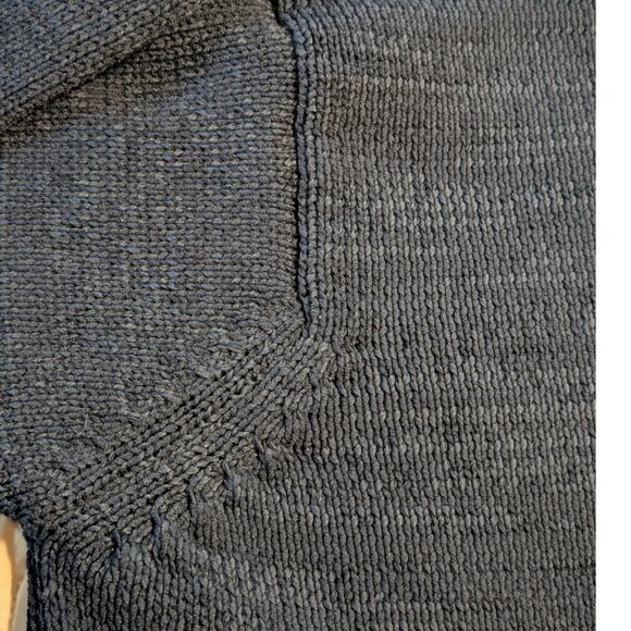 Vtg Jones New York Sport Teal Button Front Collar Pocket Cardigan Womens Sz L - Picture 6 of 9